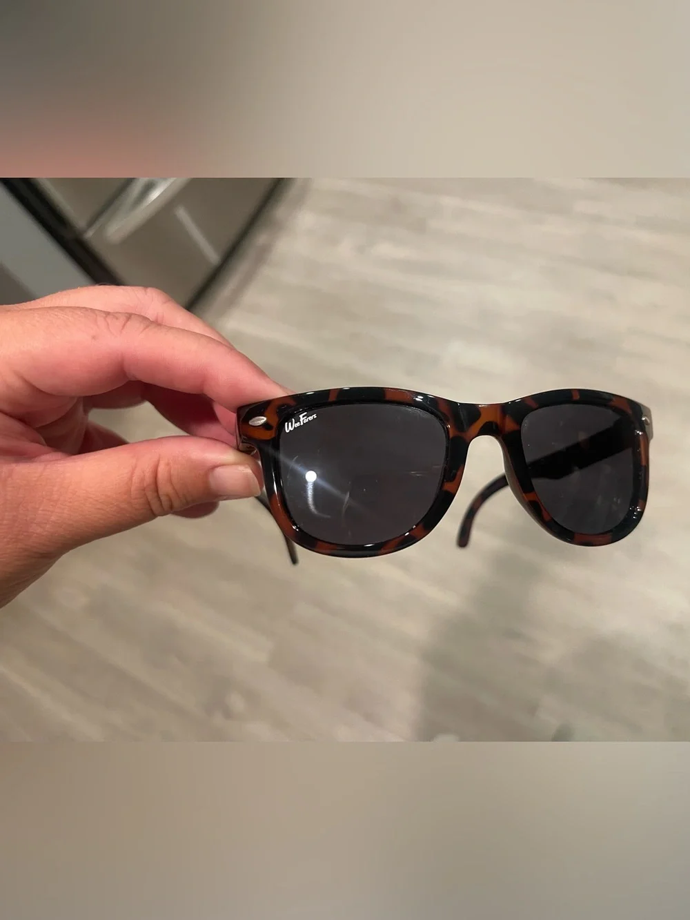Kids Weefarers Tortoiseshell Polarized Sunglasses